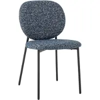 Bloomingville Percey Dining Chair - Navy - 56X82X47CM