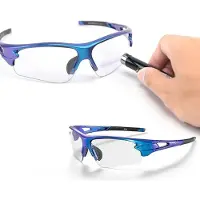 RockBros 10069 photochromic UV400 cycling glasses - blue