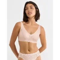 Sloggi Zero Feel Bliss Soft Bra - Pink - L PLUS