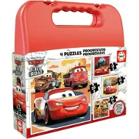 Educa 12-16-20-25 Cars - Multi/patterned - ONE SIZE