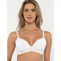 Dorina Light Padded May Soft Nursing Bra - White - 85 E