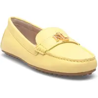 Ralph Lauren Barnsbury Nappa Leather Driver - Yellow - 41