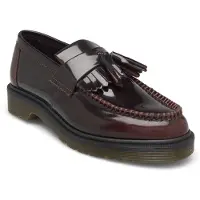 Dr. Martens for man. 14573601 Adrian leather loafers maroon (39), Flat, None, Casual, Burgundy