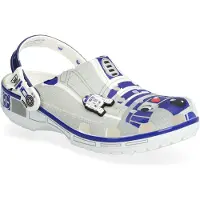Crocs Puukengät & -jalkineet 'Star Wars' tummansininen / vaaleanharmaa / punainen / valkoinen