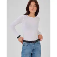 My Essential Wardrobe 18 The Modal Blouse - White - L