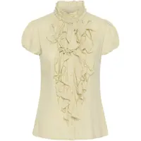 Saint tropez Ellisz Ss Shirt - Yellow - M