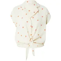 ONLY Pusero 'ONLTHYRA' beige / punainen