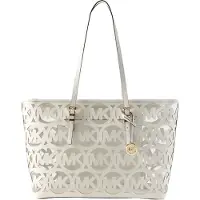 Michael Kors for woman. 30S6GQNT9O Trama Handbag white (OSFA), Casual, Polyurethane