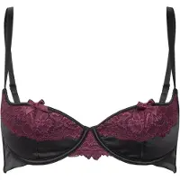 Hunkemoller Ambra Demi Cut & Sew - Black - 85 D