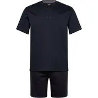 BOSS for man. 50540613 Two Piece Pyjamas navy (S), Homewear, Cotton, Short sleeve