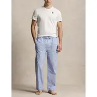 Ralph Lauren for man. 714931645009 Cotton pyjamas with Bear Polo Bear white, blue (S), Homewear, Short sleeve