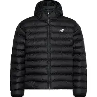New Balance Sport Essentials Hooded Puffer Jacket - Black - XL