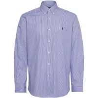 Ralph Lauren for man. 710928255007 Custom Fit Shirt blue (XXL), Casual, Cotton, Classic, Long sleeve