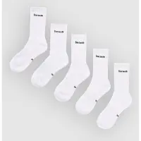 Blue Tomato Logo 5-Pack Socks valkoinen, S