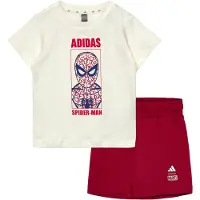 Adidas Treenipuku 'x Marvel Spider-Man' laivastonsininen / rubiininpunainen / villanvalkoinen