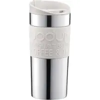 Bodum travel mug 35 cl ruostumaton teräs Off white