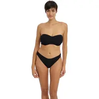 Freya Ibiza Waves Uw Bandeau Bikini Top 36 D - Black - D x 80