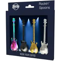 Winkee Skeer - Rockin' Guitar Spoon (4 Stk.) - Multi/patterned - H18CM