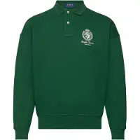 Ralph Lauren Relaxed Fit Fleece Graphic Sweatshirt - Green - S