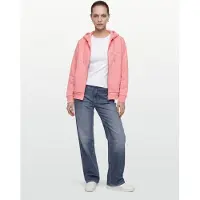 Gant Reg Tonal Shield Zip Hoodie - Pink - XS