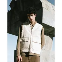Wood wood Wwbow Vest 25197 - Beige - XL