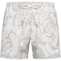 BOSS for man. 50508844 Light beige Piranha swimsuit (L), Beachwear, Polyester