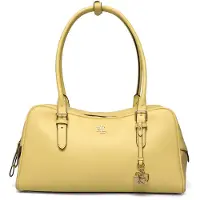 Ralph Lauren Natural Smth Leathr-Mrcy Zp Schl-St - Yellow - ONE SIZE