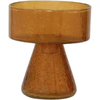 Urban Nature Culture Candle Holder Cody, Inca Gold - Orange - Ø 13 CM