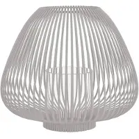 Blomus Lantern M - Ø 31,5 X 30 Cm - Lyva - Mourning Dove - White - Ø 31CM