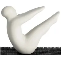 Design House Stockholm - Lisa Larson Yoga Figuuri nro. 2 Vaaleanharmaa