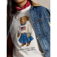 Ralph Lauren Polo Bear Cotton Jersey Tee - White - 154-158
