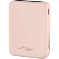Dacota Platinum AM5 20 W -varavirtalähde 5000 mAh, vaaleanpunainen