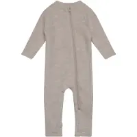 Mikk-Line Wool Baby Suit - Beige - 86