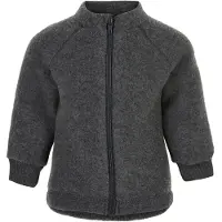 Mikk-Line Fleecetakki Merinovilla, Anthracite Melange, 116