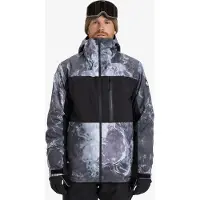 Quiksilver Sycamore Printed Jacket Thermostamp Greyscale-S