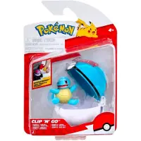 Pokémon Clip N Go Squirtle With Lure Ball - Blue - ONE SIZE