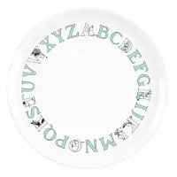 Rig-Tig Moomin Abc Tallerken Ø 20 Cm - White - Ø 20 CM