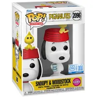Funko POP! POP! Vinyylihahmo: Peanuts - Snoopy & Woodstock (Flocked)