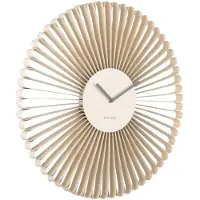 Karlsson seinäkello Cascara off white KA6074WH