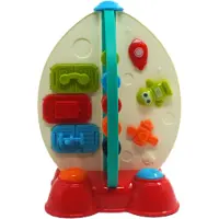 Happy Baby Busy Board Space Rocket With Light And Music - Multi/patterned - ONE SIZE