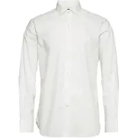 Ralph Lauren for man. 712827063003 Custom Fit poplin shirt white (45.5), Casual, Cotton, Classic, Long sleeve