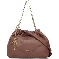 Ba&sh for woman. 2E26MJTN Brown June leather mini bag (OSFA), Casual