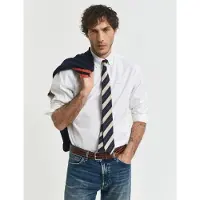 Gant for man. 3000300 Pinpoint Oxford Regular Fit Shirt white (3XL), Casual, Cotton, Long sleeve
