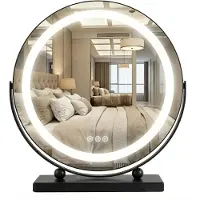 REA LED SEINÄPEILI MAKE-UP Black 40 cm