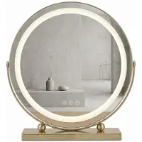 REA LED SEINÄPEILI MAKE-UP L.Gold 40 cm