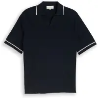 Tom Tailor Slub Knit Polo - White - M