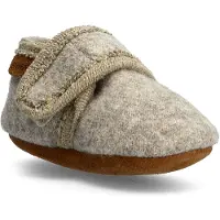 En fant Baby Wool Slippers - Grey - 27-28