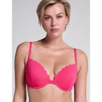 Hunkemoller Scallop Pp - Pink - E x 75