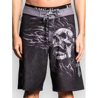 Affliction Decimation Surffishortsit black Koko 28