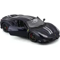 Bburago Ferrari 488 Pista sininen 1:24